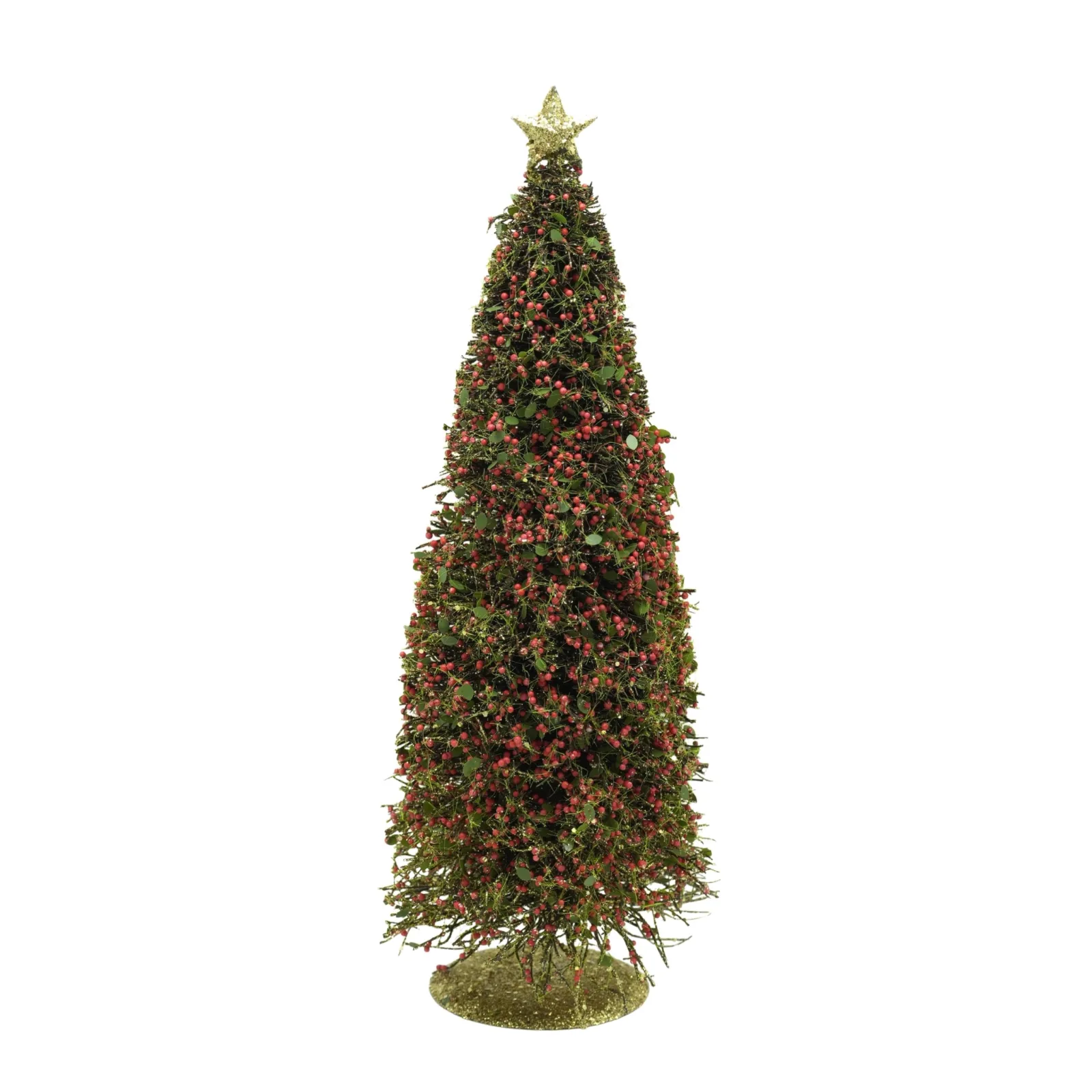 Albero Natale gold e rosso - noleggio natale Montineri