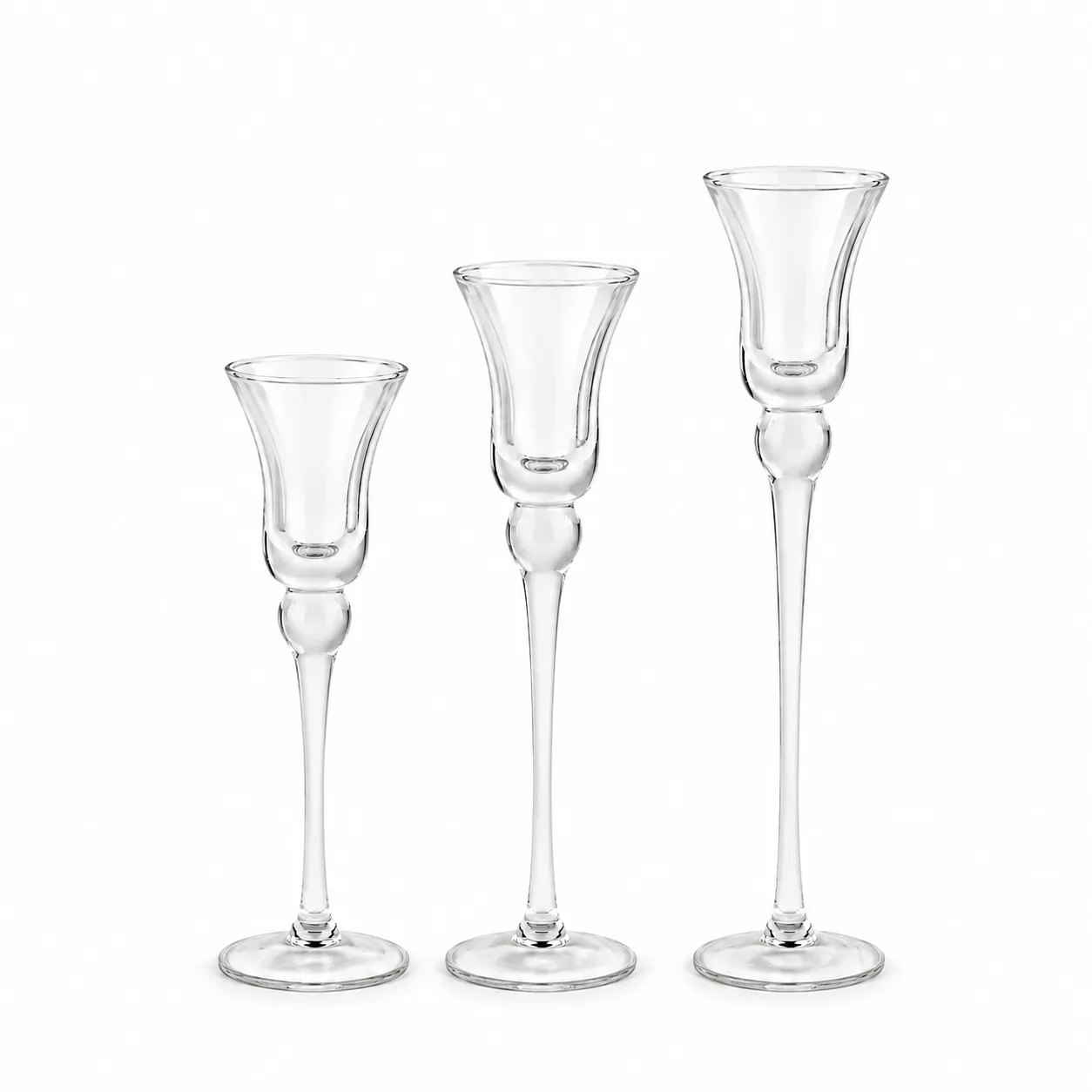 Candelabro monofiamma cristallo - dettaglio 2