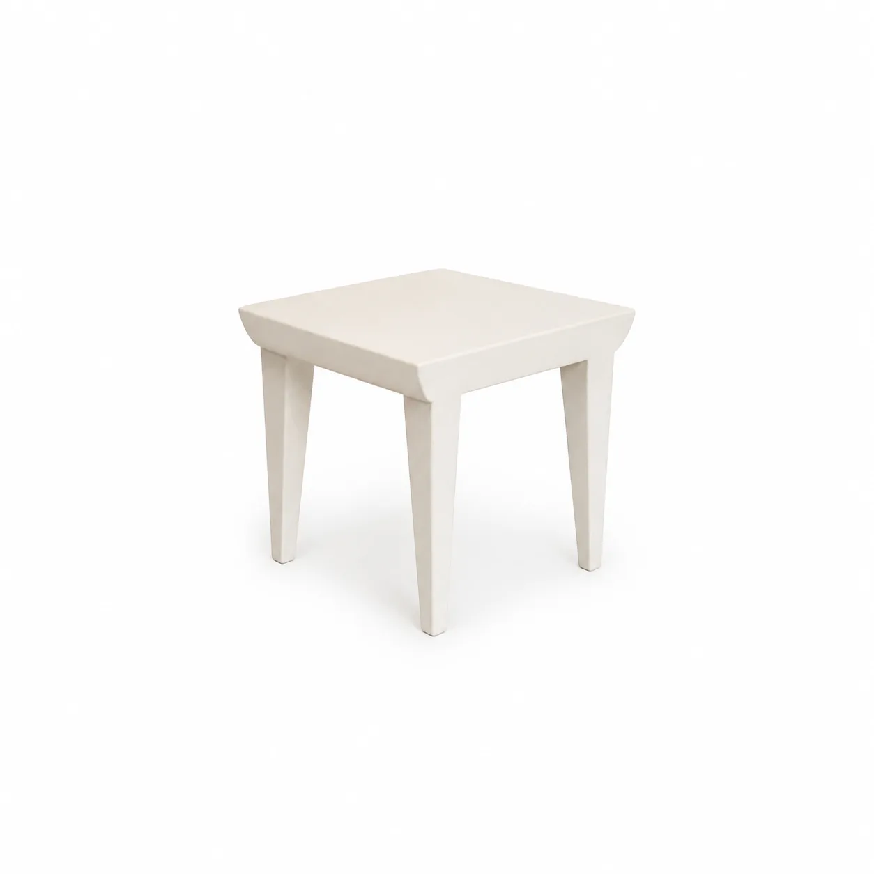 Tavolino Kartell bianco - noleggio tavoli e banconi bar Montineri