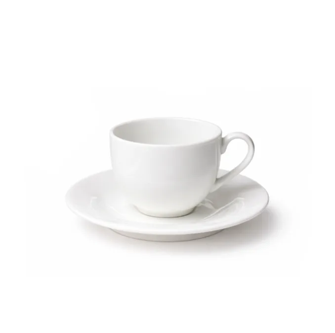 Tazzina e piattino caffè royal bone china - noleggio servizi da tè e caffè Montineri