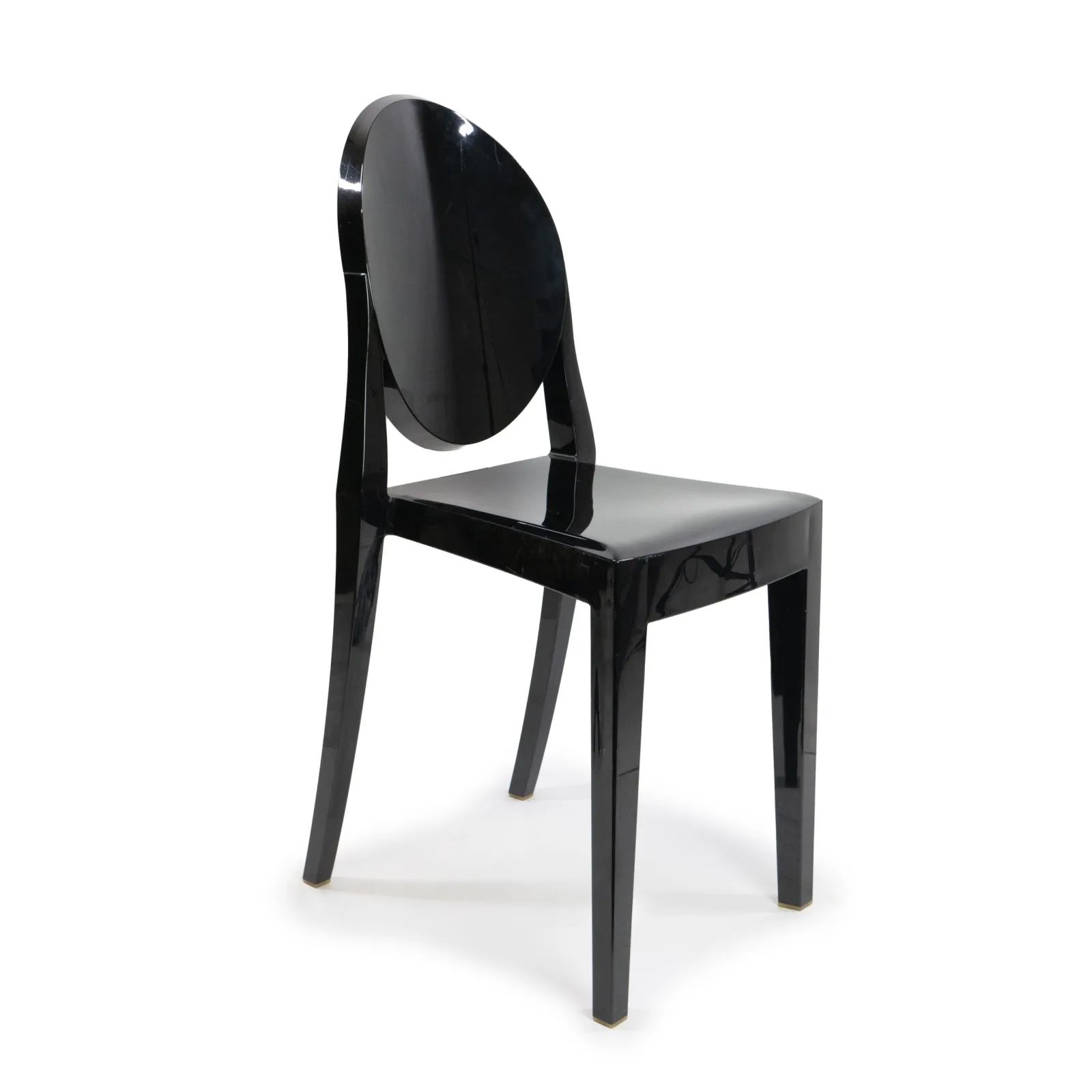 Victoria Ghost Nera Kartell - noleggio sedie Montineri