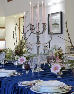 Candelabro argento WMF - dettaglio 2