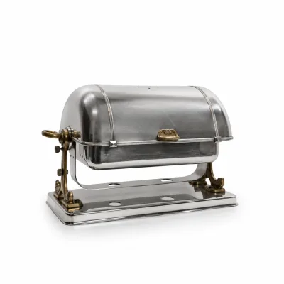 Chafing dish argento rettangolare - dettaglio 3