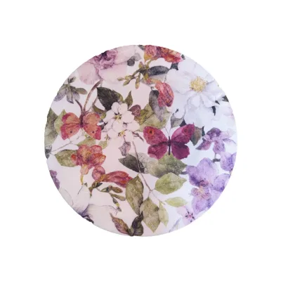 Cover per sottopiatto decoro farfalle - noleggio sottopiatti Montineri