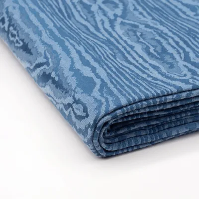 Fiandra azzurro moire - noleggio tovagliato Montineri