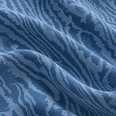 Fiandra azzurro moire - dettaglio 3