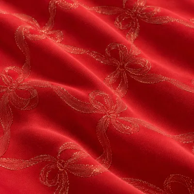 Fiandra rosso nodi dorati - dettaglio 3