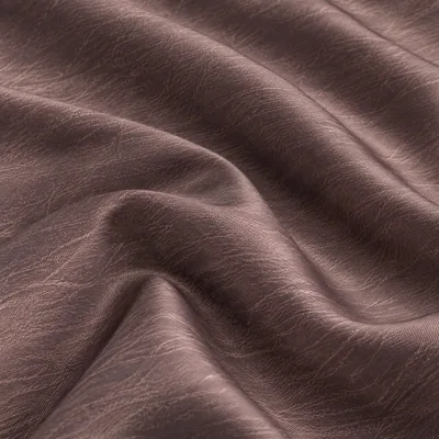 Shantung marrone - dettaglio 5